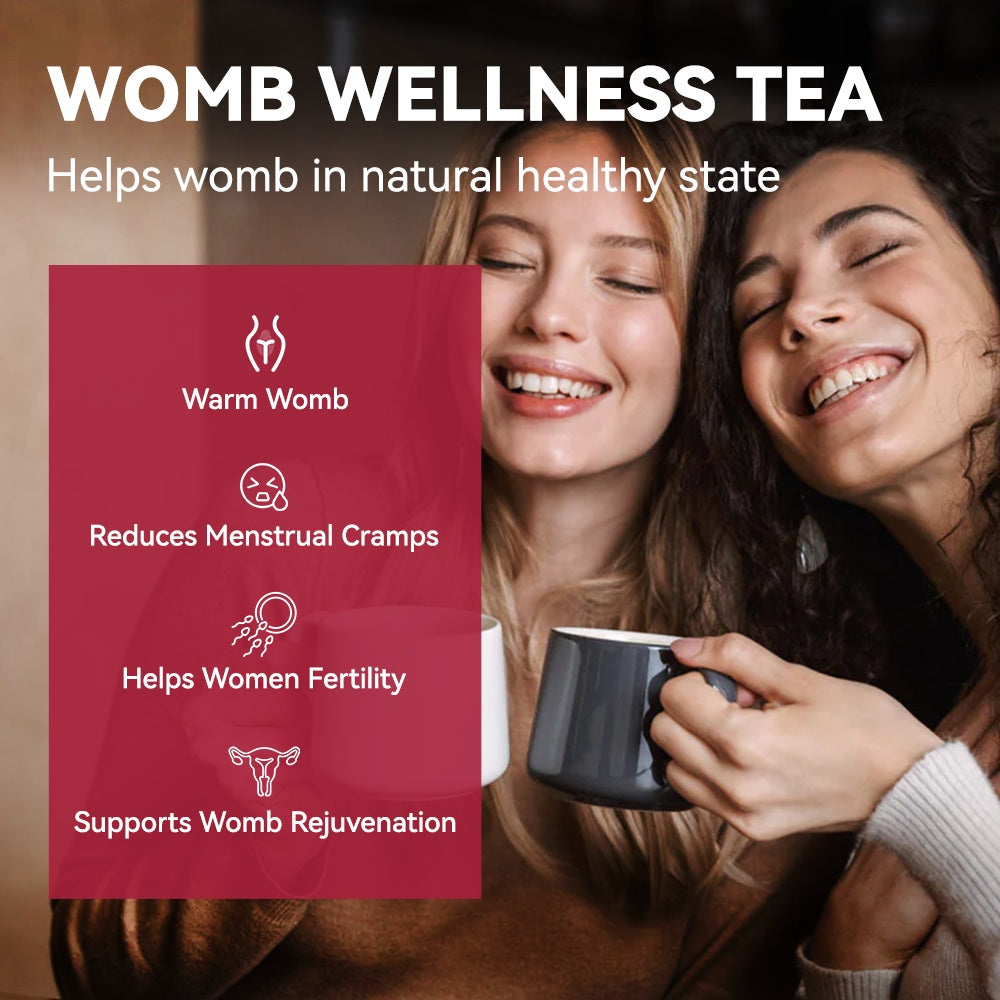 Natural Womb Herbal Tea for Menstrual Support, Hormone Balance & Wellness