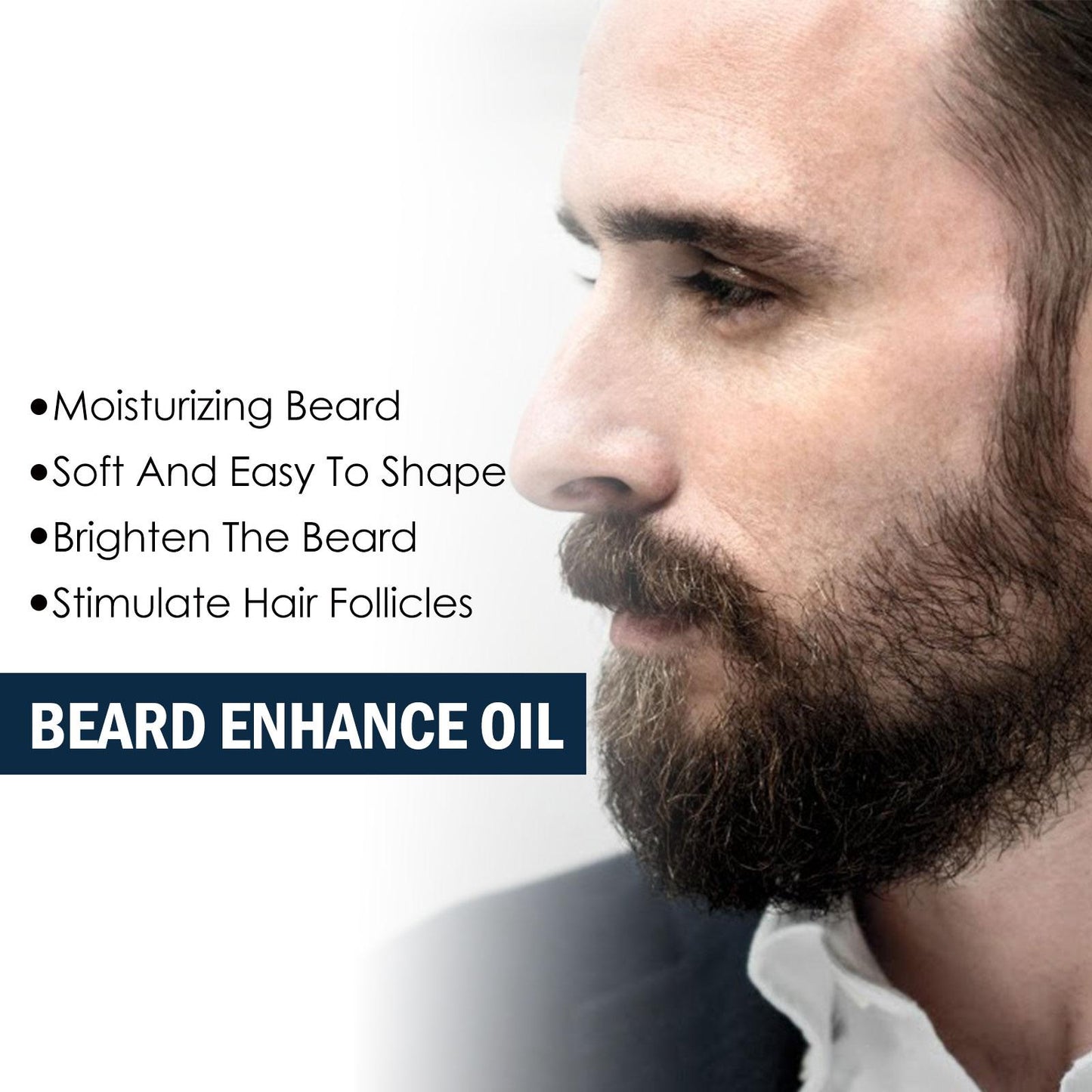 EELHOE Beard Care Oil - Moisturizing Growth Serum for Men