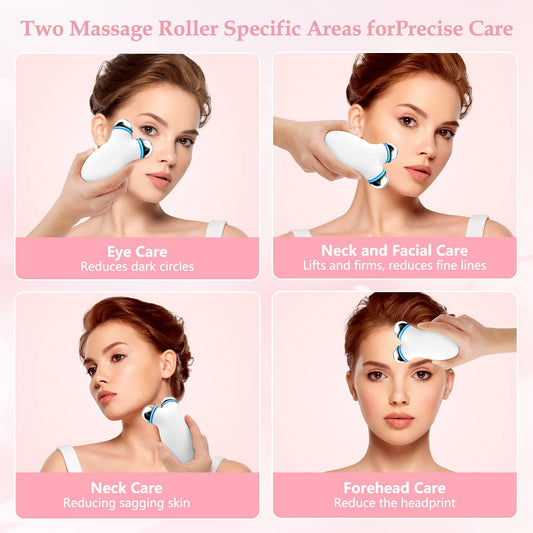 Microcurrent Facial Device | Skin Toning, Lifting & Skincare Absorption | LED Beauty Tool