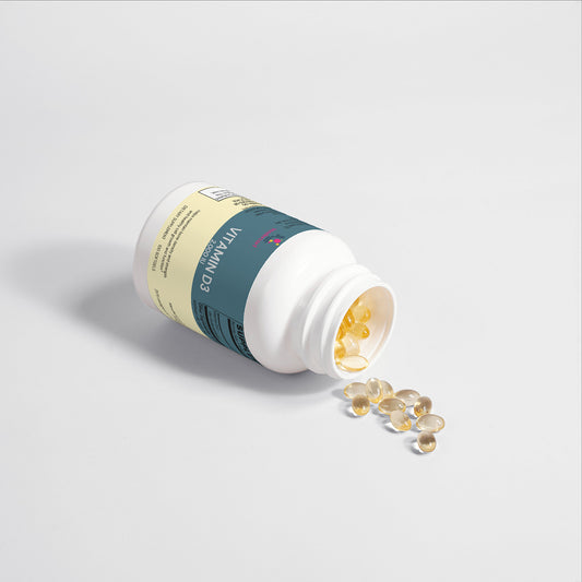 Vitamin D3 2000 IU for Women – Bone, Hormone & Immune Support (100 Softgels)