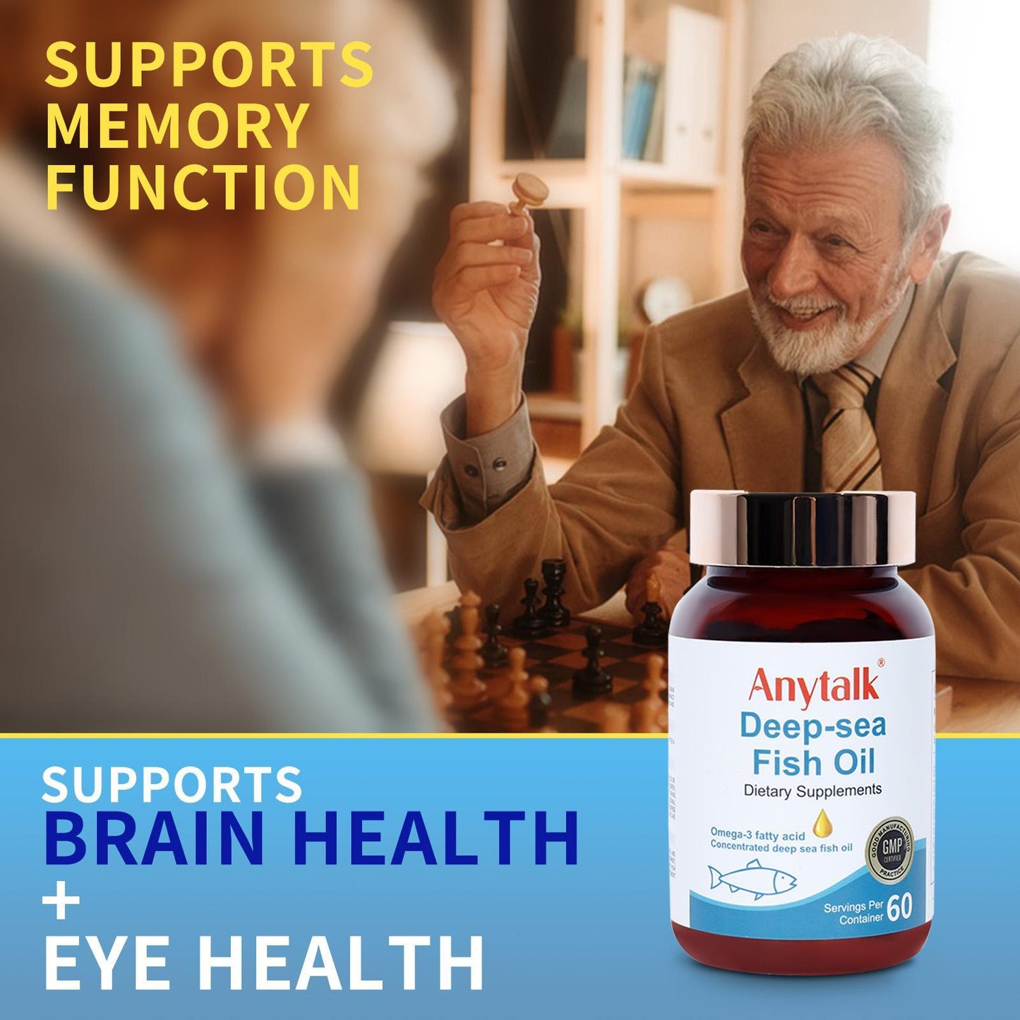 Mason Natural Omega 3 Fish Oil Softgels Dietary Supplement Supports Heart, Eye, Brain And Joint Health