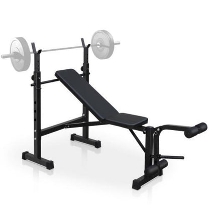 Weight Bench Full Body Workout For Your Home Gym With Squat Rack And Bench Press