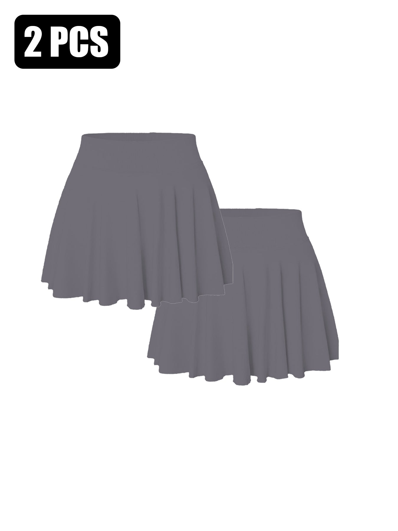 Women's Athletic Tennis Skirt - Quick-Dry Sports Skort with Pockets