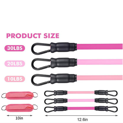Ankle Resistance Bands with Cuffs for Glutes, Legs & Booty Workout
