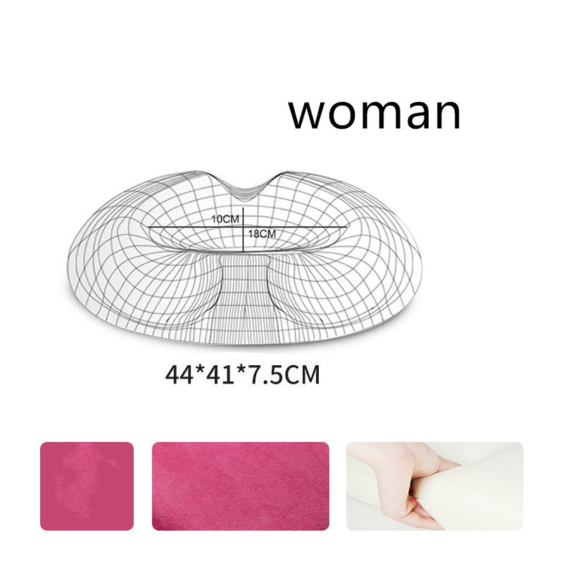 Memory Foam Seat Cushion for Office Chair – Gender-Specific Design, Washable Cover