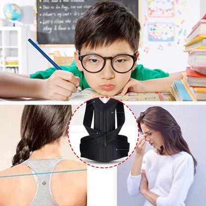 Back Posture Corrector Brace with Nano-Carbon Keel – S to 4XL
