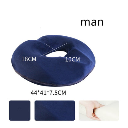 Memory Foam Seat Cushion for Office Chair – Gender-Specific Design, Washable Cover