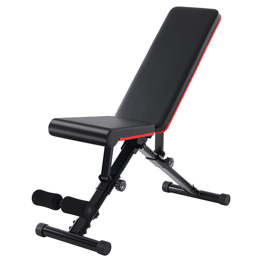Adjustable Weight Bench for Home Gym with Foldable Multi-Position Design