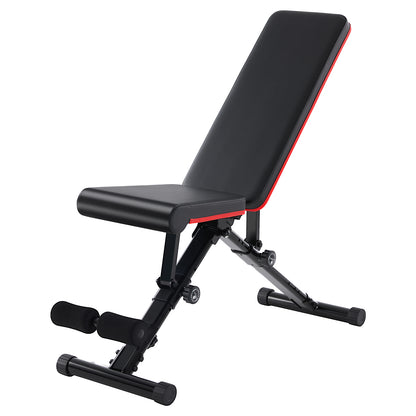 Adjustable Weight Bench for Home Gym with Foldable Multi-Position Design