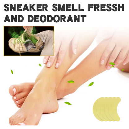 Shoe Deodorizing Stickers for Odor Control & Sweat Absorption (Lavender & Lemon Fresh)