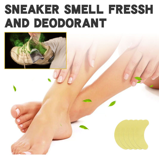 Shoe Deodorizing Stickers for Odor Control & Sweat Absorption (Lavender & Lemon Fresh)