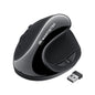 2.4G Wireless Vertical Ergonomic Mouse – 3 DPI Levels, 15m Range, 96.6g, Black