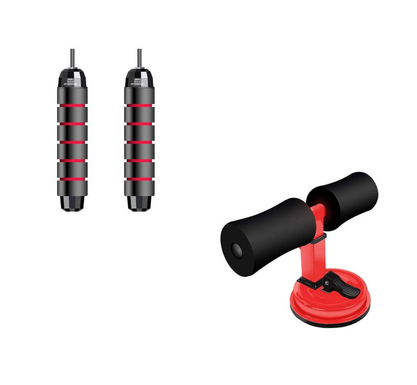Sit Up Bar Trainer with Foam Grip – Home Core Exercise Tool