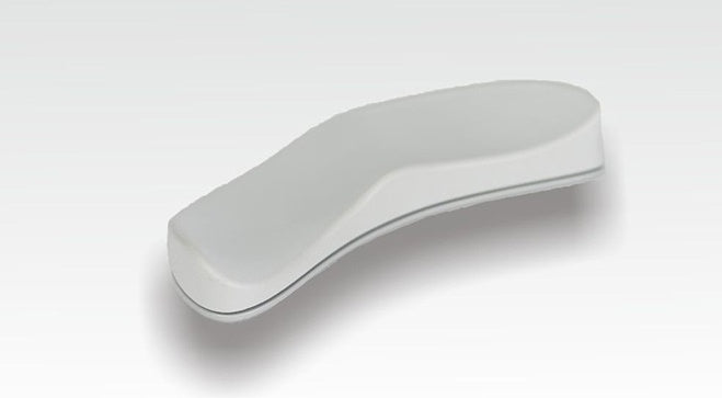Ergonomic Mouse Pad with Silicone Wrist Rest – Left & Right Hand, Black & Silver