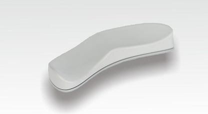 Ergonomic Mouse Pad with Silicone Wrist Rest – Left & Right Hand, Black & Silver