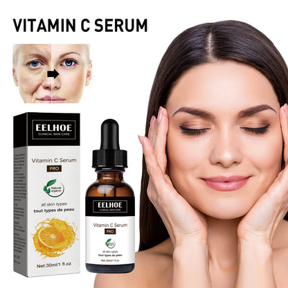 Vitamin C Serum with Hyaluronic Acid - Anti-Aging Face Serum for Fine Lines & Firming