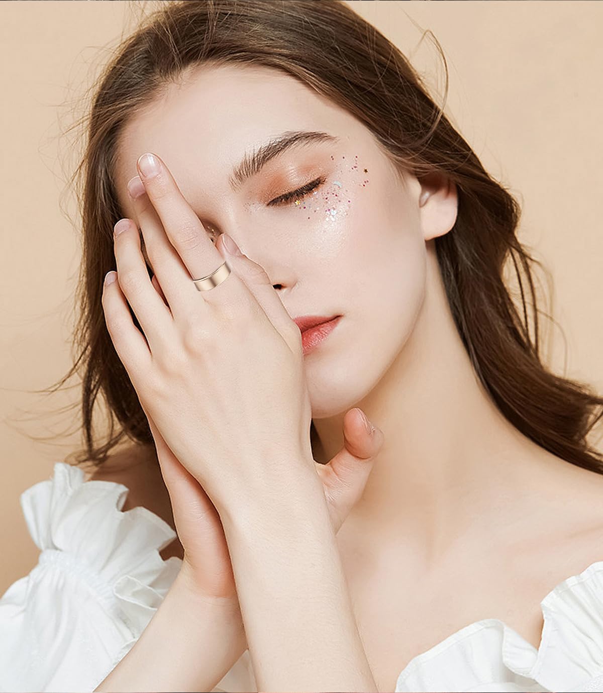 Smart Ring Health Tracker - Heart Rate and Blood Oxygen Tracker | For Men And Women