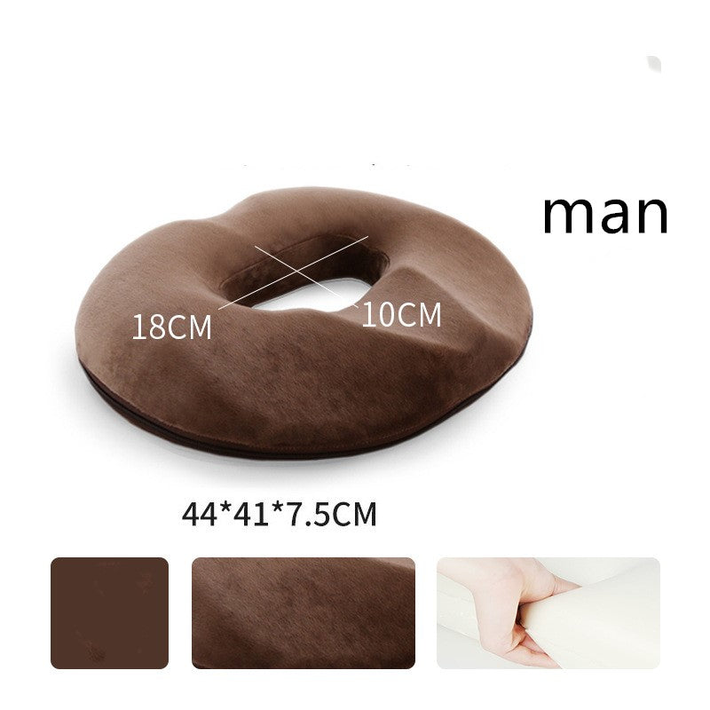 Memory Foam Seat Cushion for Office Chair – Gender-Specific Design, Washable Cover