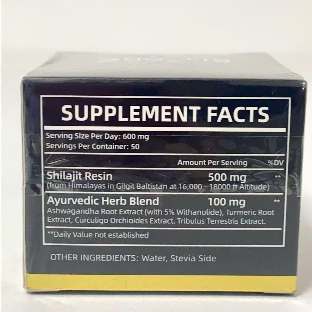 Pure Himalayan Shilajit Gummies with Ashwagandha & Gokshura – No Added Sugar (60 Chewables)