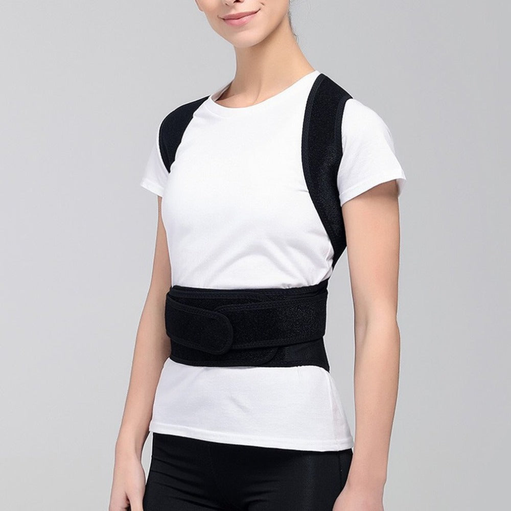 Back Posture Corrector Brace with Nano-Carbon Keel – S to 4XL