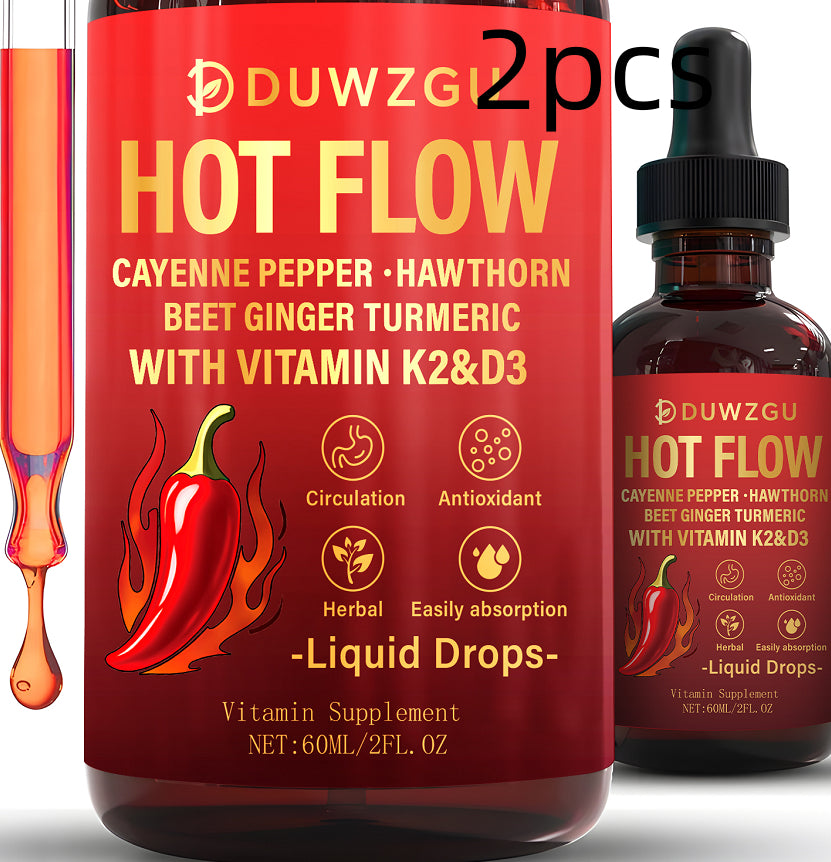 Liquid Capsaicin Drops – 1 to 5 Pack