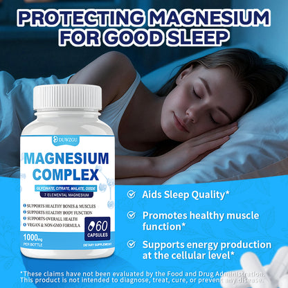 Magnesium Complex Capsules – 60 & 90 Count