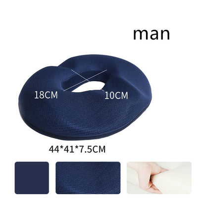 Memory Foam Seat Cushion for Office Chair – Gender-Specific Design, Washable Cover