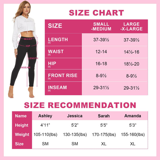 High-Waisted Yoga Pants with Pockets – Non-See-Through Tummy Control Leggings
