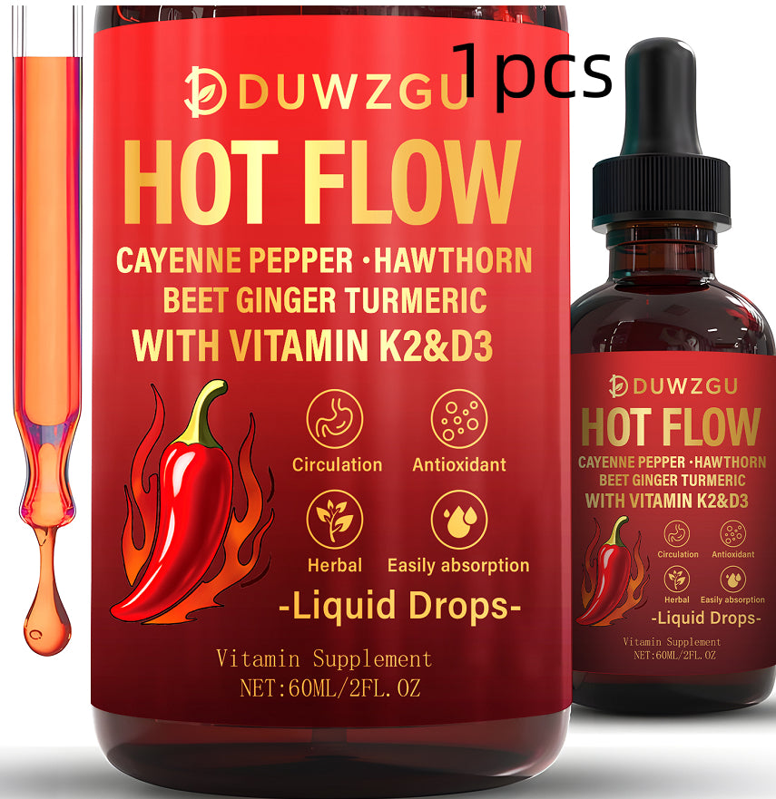 Liquid Capsaicin Drops – 1 to 5 Pack