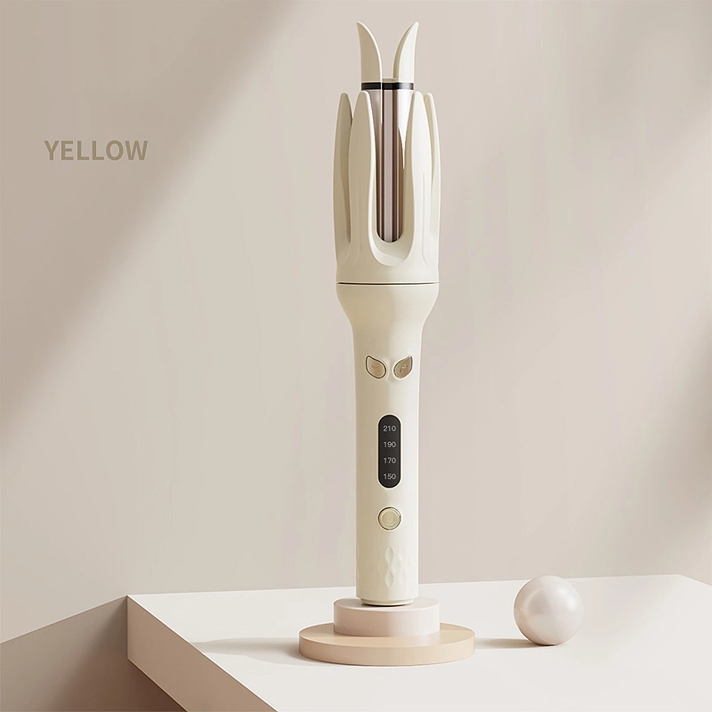 Automatic Hair Curler with Adjustable Temperature & Ceramic Barrel for Easy Styling