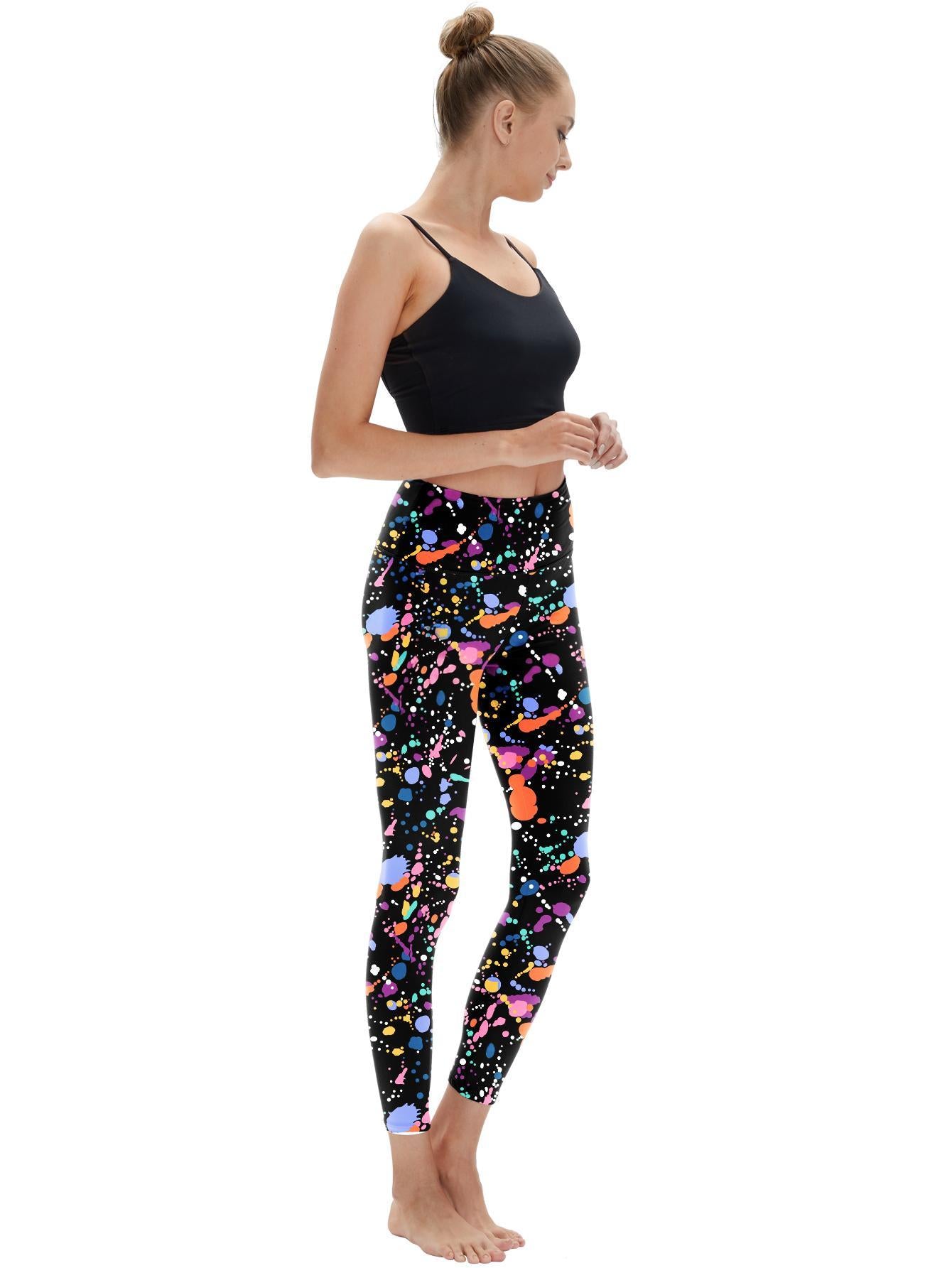High-Waisted Yoga Pants with Pockets – Non-See-Through Tummy Control Leggings