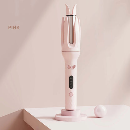 Automatic Hair Curler with Adjustable Temperature & Ceramic Barrel for Easy Styling