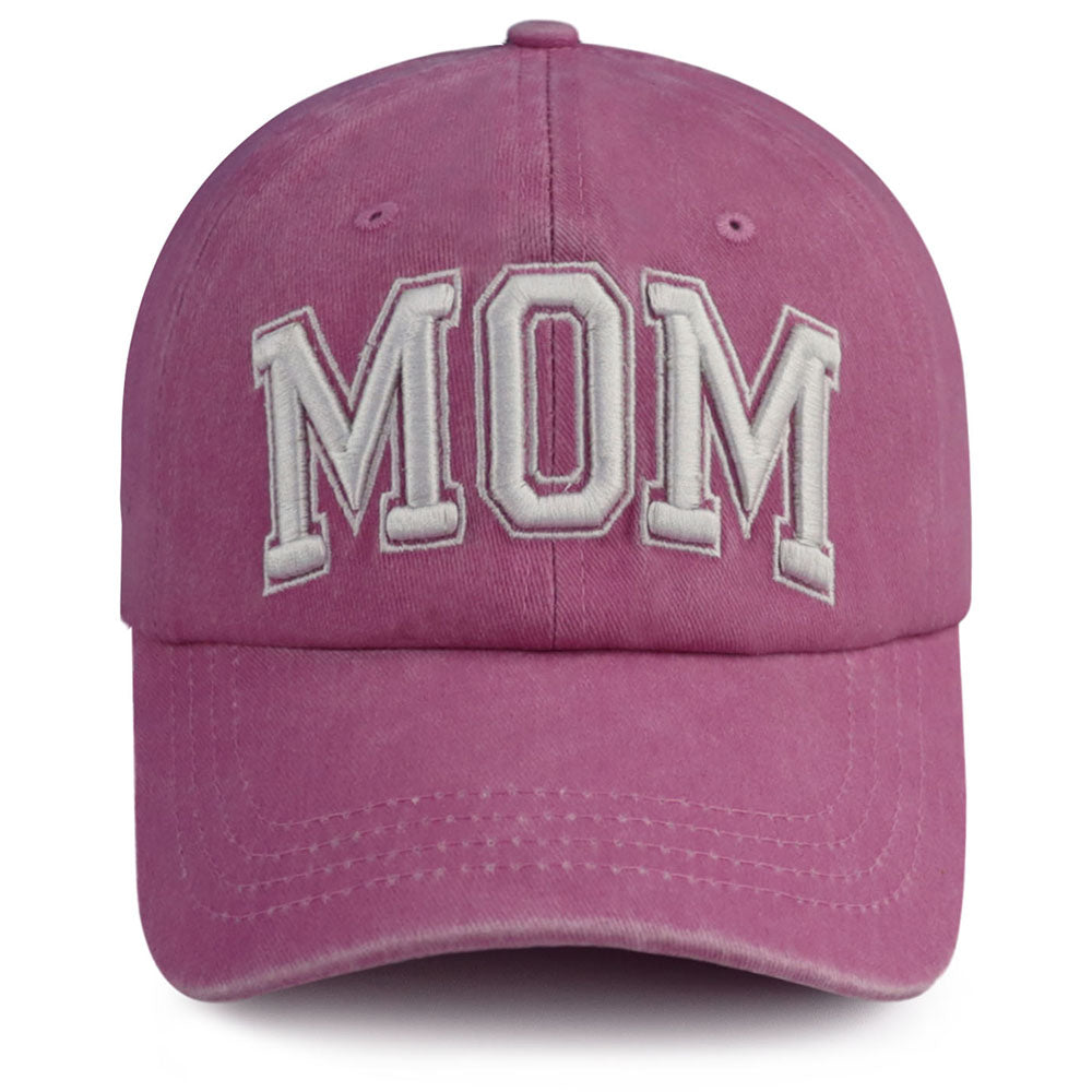 Mama Embroidered Baseball Cap - Adjustable Cotton Hat