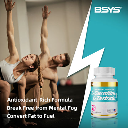 L-Carnitine L-Tartrate Capsules – 1 Bottle