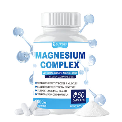 Magnesium Complex Capsules – 60 & 90 Count