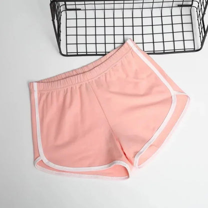 High-Waist Drawstring Lounge Shorts – Loose Fit Cotton Casual Shorts (5-Pack)