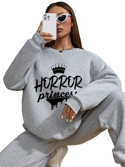 Women's Long Sleeve Crew Neck Sweatshirt