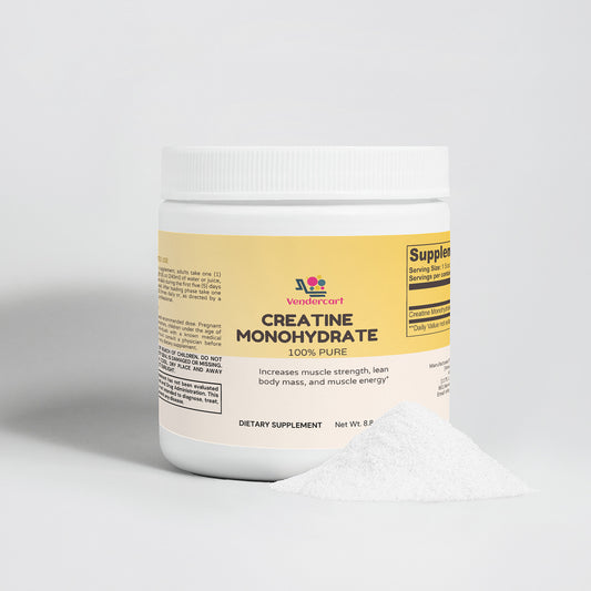 Creatine Monohydrate Powder for Strength, Muscle Growth & Workout Performance
