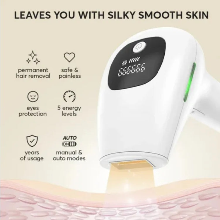 IPL Laser Hair Removal Device 900,000 Flashes for Body, Face & Bikini