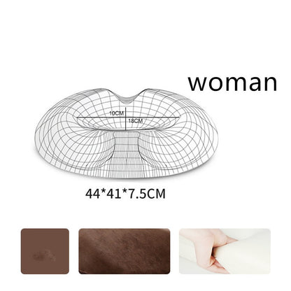 Memory Foam Seat Cushion for Office Chair – Gender-Specific Design, Washable Cover