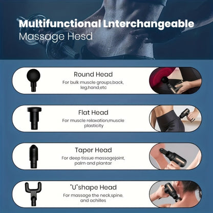 Mini Massage Gun – Portable Muscle Recovery Fascia Gun
