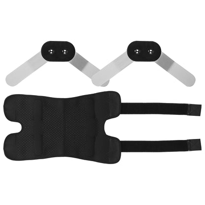 Adjustable Knee Brace with Open Patella & Removable Aluminum Hinges – Neoprene, Sizes M–XXL