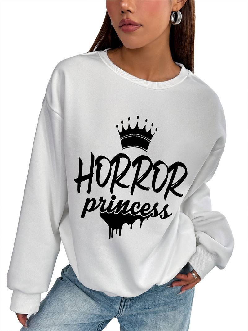 Women's Long Sleeve Crew Neck Sweatshirt