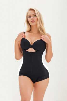 Fajas Colombianas Bodysuit Shapewear - Tummy Control with Adjustable Straps