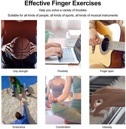 Silicone Finger Stretcher & Hand Grip Trainer – 3 Resistance Levels for Rehabilitation