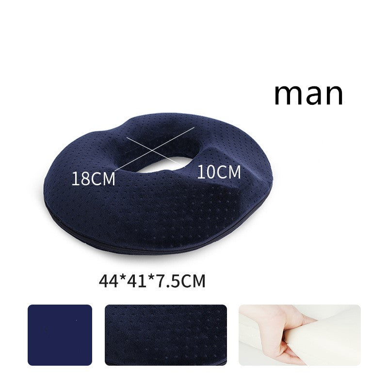 Memory Foam Seat Cushion for Office Chair – Gender-Specific Design, Washable Cover