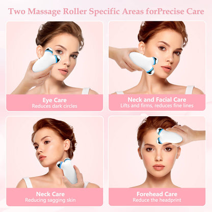 Microcurrent Facial Device | Skin Toning, Lifting & Skincare Absorption | LED Beauty Tool