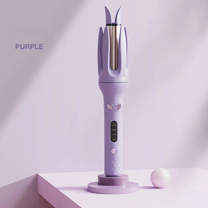 Automatic Hair Curler with Adjustable Temperature & Ceramic Barrel for Easy Styling