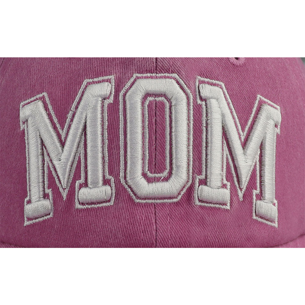 Mama Embroidered Baseball Cap - Adjustable Cotton Hat