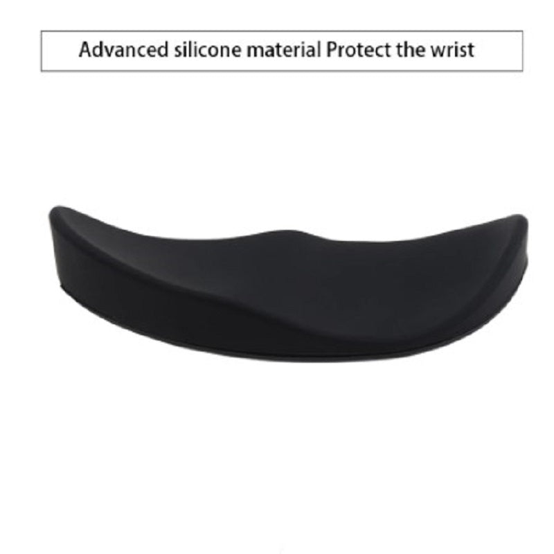 Silicone Gel Gliding Wrist Rest Mouse Pad – Ergonomic, Non-Slip, Left & Right Hand